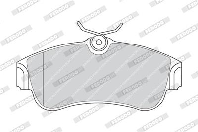 FERODO FDB604 Číslo výrobce: 21546. EAN: 5016687041378.