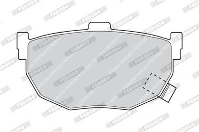 FERODO FDB638 Číslo výrobce: 21553. EAN: 5016687056877.