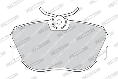 FERODO FDB660 Číslo výrobce: 21173. EAN: 5016687043976.