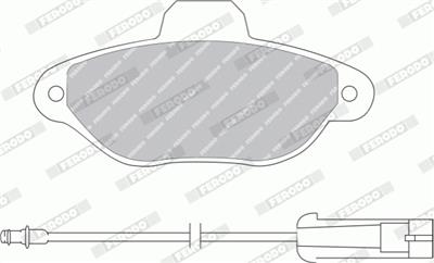 FERODO FDB925B Číslo výrobce: 21436. EAN: 5016687147377.