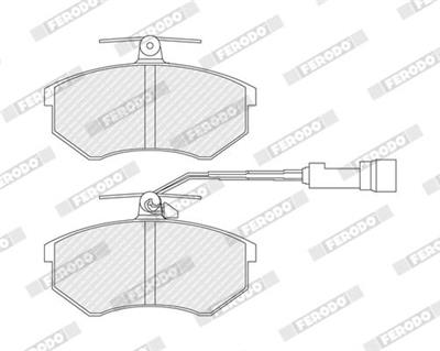 FERODO FDB954 Číslo výrobce: 20669. EAN: 5016687054170.