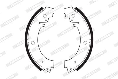 FERODO FSB59 Číslo výrobce: FSB59R. EAN: 4044197115501.