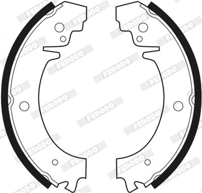 FERODO FSB59 Číslo výrobce: FSB59R. EAN: 4044197115501.