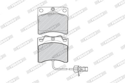 FERODO FVR1492 Číslo výrobce: 20651. EAN: 5016687221817.