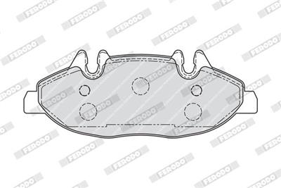 FERODO FVR1493 Číslo výrobce: 24007. EAN: 4044197255566.