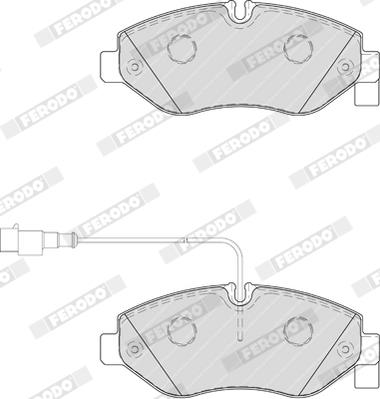 FERODO FVR4053 Číslo výrobce: 29230. EAN: 4044197410095.
