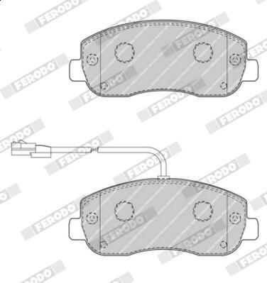 FERODO FVR4347 Číslo výrobce: 25147. EAN: 4044197536344.