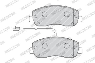 FERODO FVR4347 Číslo výrobce: 25147. EAN: 4044197536344.