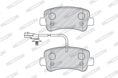 FERODO FVR4348 Číslo výrobce: 25112. EAN: 4044197536351.