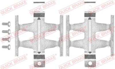 QUICK BRAKE 109-1687 EAN: 5706021092936.