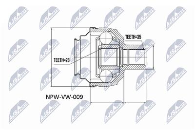 NTY NPW-VW-009 EAN: 5908281434284.