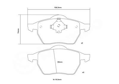 BREMBO 07.B314.27 EAN: 8020584602164.