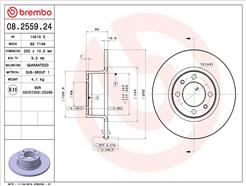 BREMBO 08.2559.24