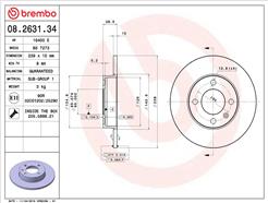 BREMBO 08.2631.34