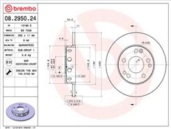 BREMBO 08.2950.24