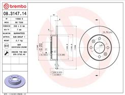 BREMBO 08.3147.14