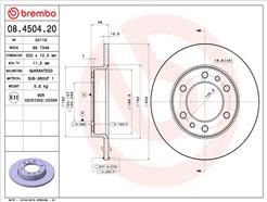 BREMBO 08.4504.20