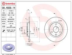 BREMBO 08.4929.14