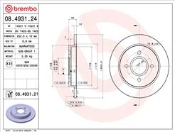 BREMBO 08.4931.21