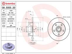 BREMBO 08.5005.20