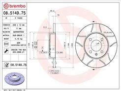 BREMBO 08.5149.75