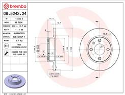 BREMBO 08.5243.24