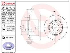 BREMBO 08.5334.11