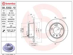 BREMBO 08.5352.10