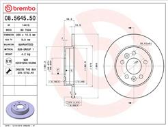 BREMBO 08.5645.50