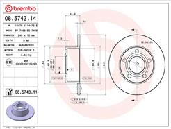 BREMBO 08.5743.11