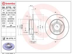 BREMBO 08.5775.11