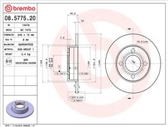 BREMBO 08.5775.20