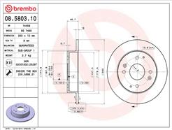 BREMBO 08.5803.10