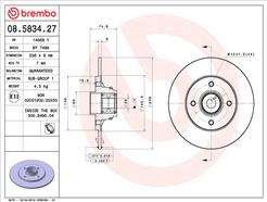 BREMBO 08.5834.27