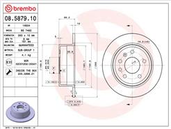 BREMBO 08.5879.10