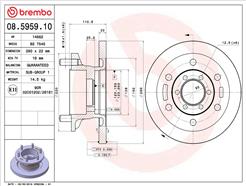 BREMBO 08.5959.10