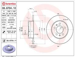 BREMBO 08.6704.11