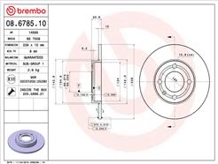 BREMBO 08.6785.10