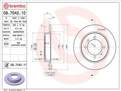 BREMBO 08.7042.11