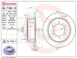 BREMBO 08.7106.11
