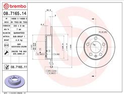 BREMBO 08.7165.11