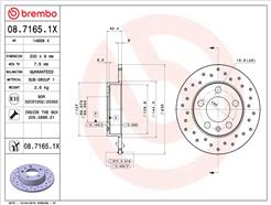 BREMBO 08.7165.1X