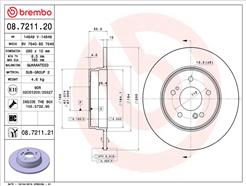 BREMBO 08.7211.21
