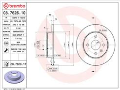 BREMBO 08.7626.11