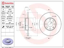 BREMBO 08.7637.10
