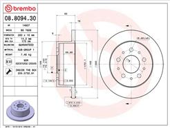 BREMBO 08.8094.30