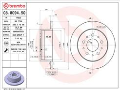 BREMBO 08.8094.50
