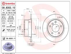 BREMBO 08.8302.11
