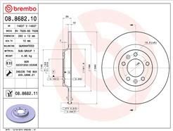 BREMBO 08.8682.11