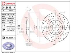 BREMBO 08.8682.1X